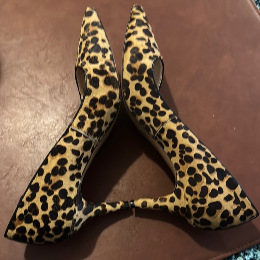 Nine West Brown and Black Heels Classic Elegance - Picture 10 of 13